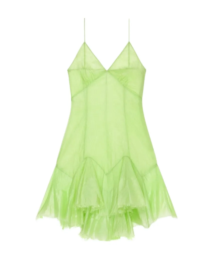 Strapless Dress With Ruffles