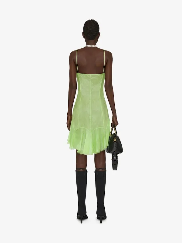 Strapless Dress With Ruffles
