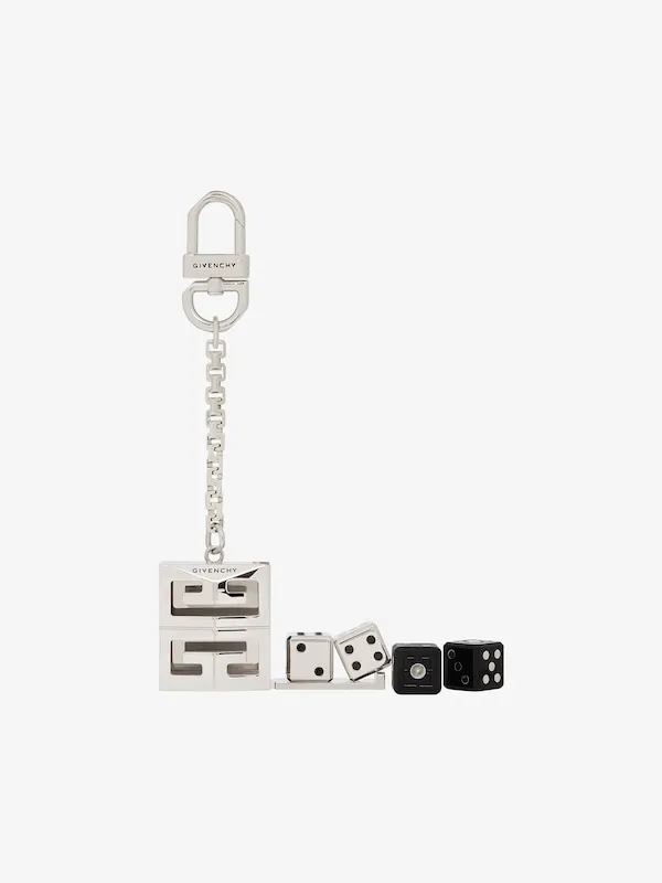 4G Lock Dice Holder Keyring
