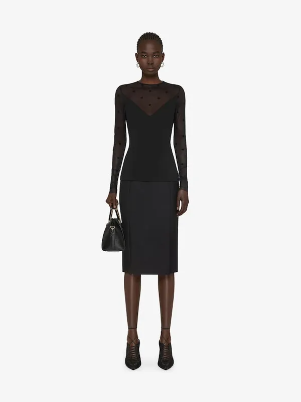 Skirt In Wool And Mohair