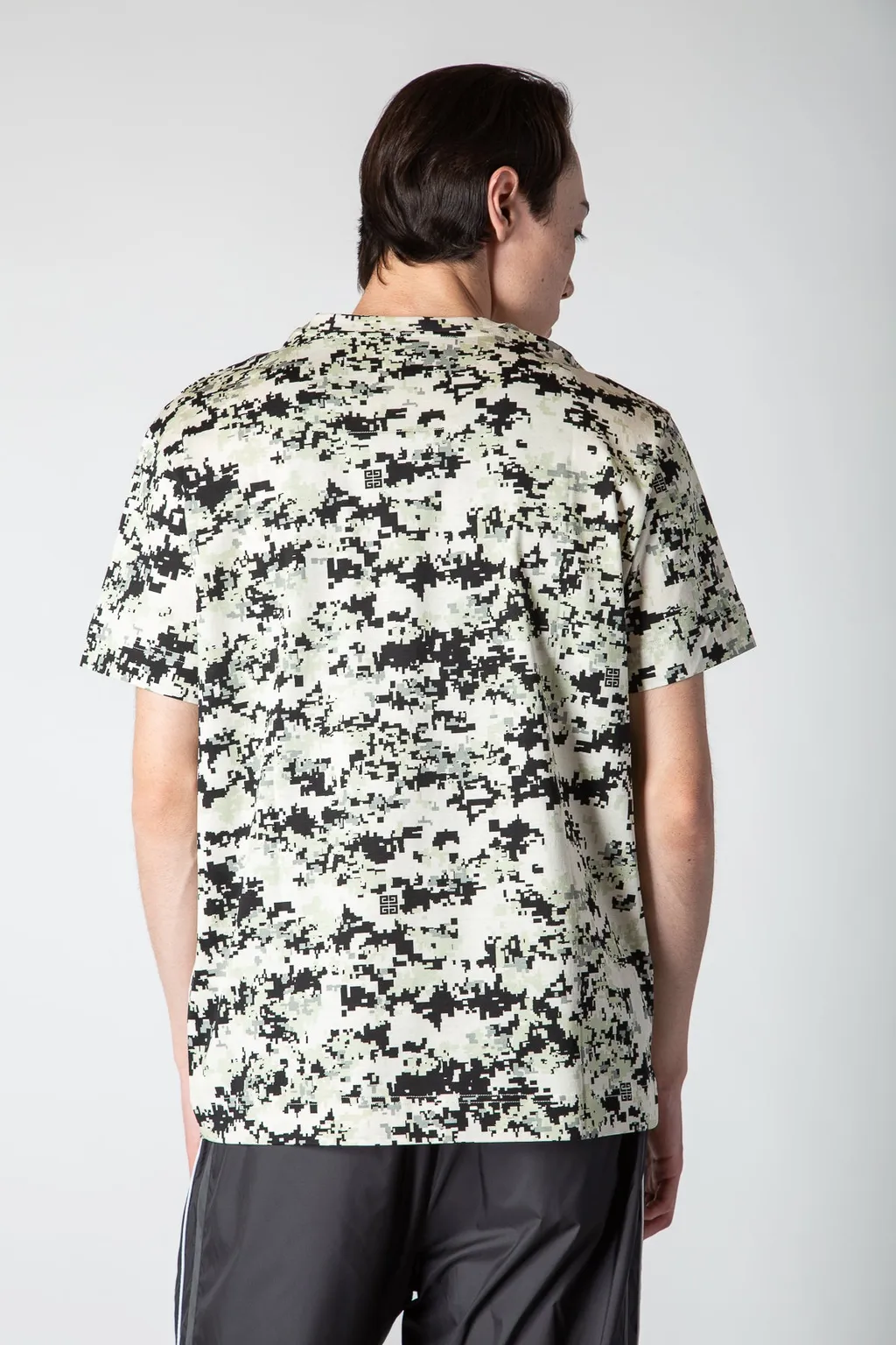 Camouflage Printed Crewneck T-Shirt