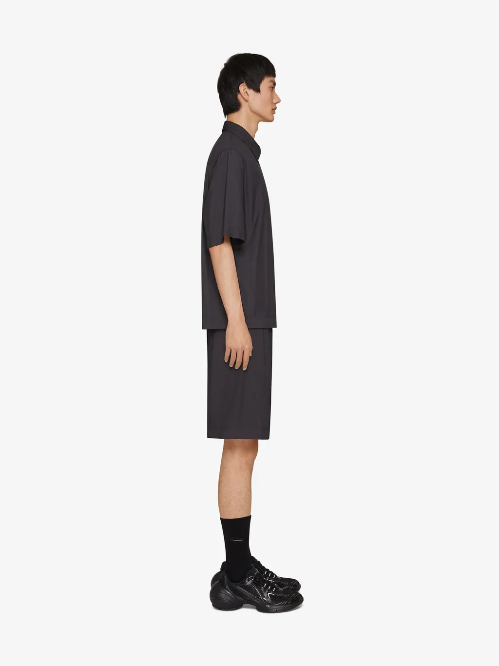 Logo Patch Short-Sleeved Shirt