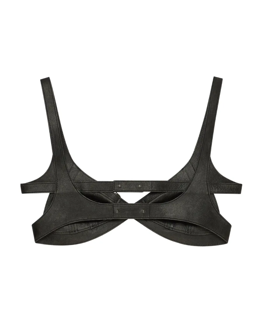 Bra Top With Crossed Effect