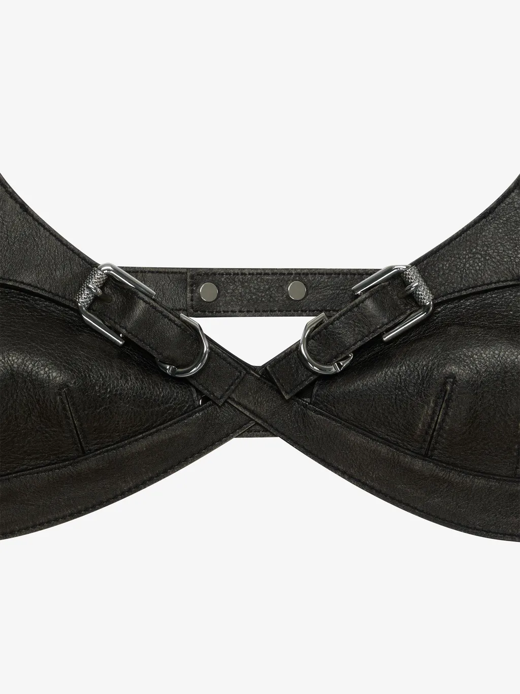 Bra Top With Crossed Effect