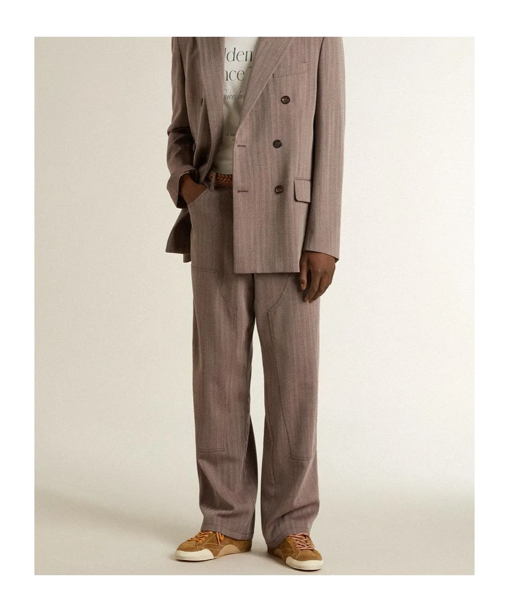 Straight-Leg Trousers