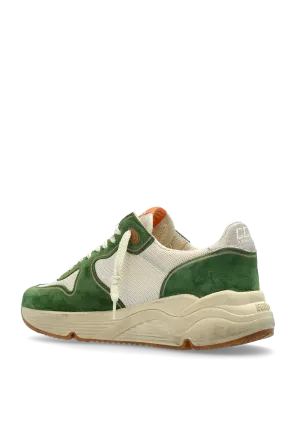 Runnning Sole Lace-Up Sneakers