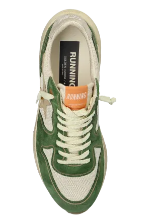 Runnning Sole Lace-Up Sneakers