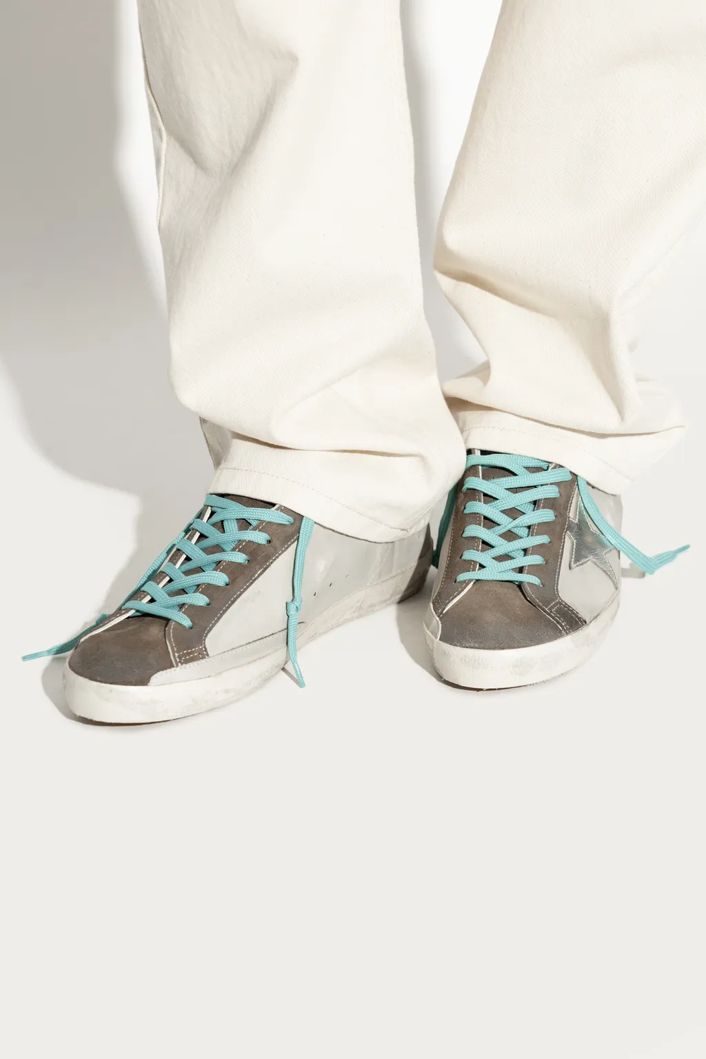 Super Star Lace-Up Sneakers