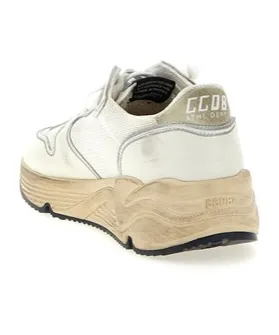 Running Sole Lace-Up Sneakers