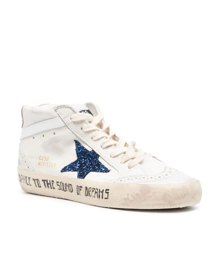 Mid Star Sequin-Embellished Sneakers