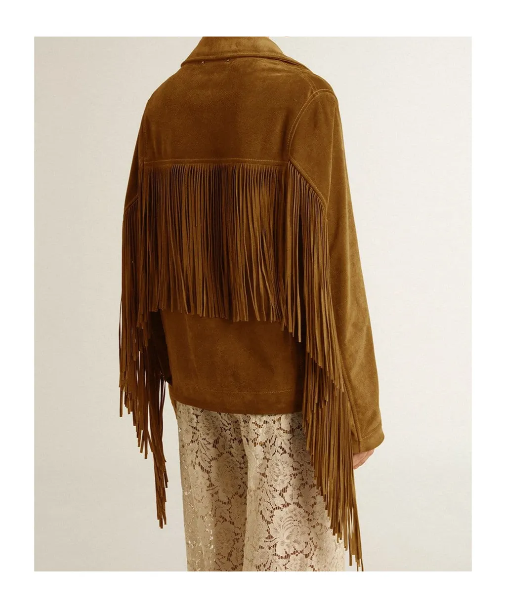 Fringed Buttoned Jacket