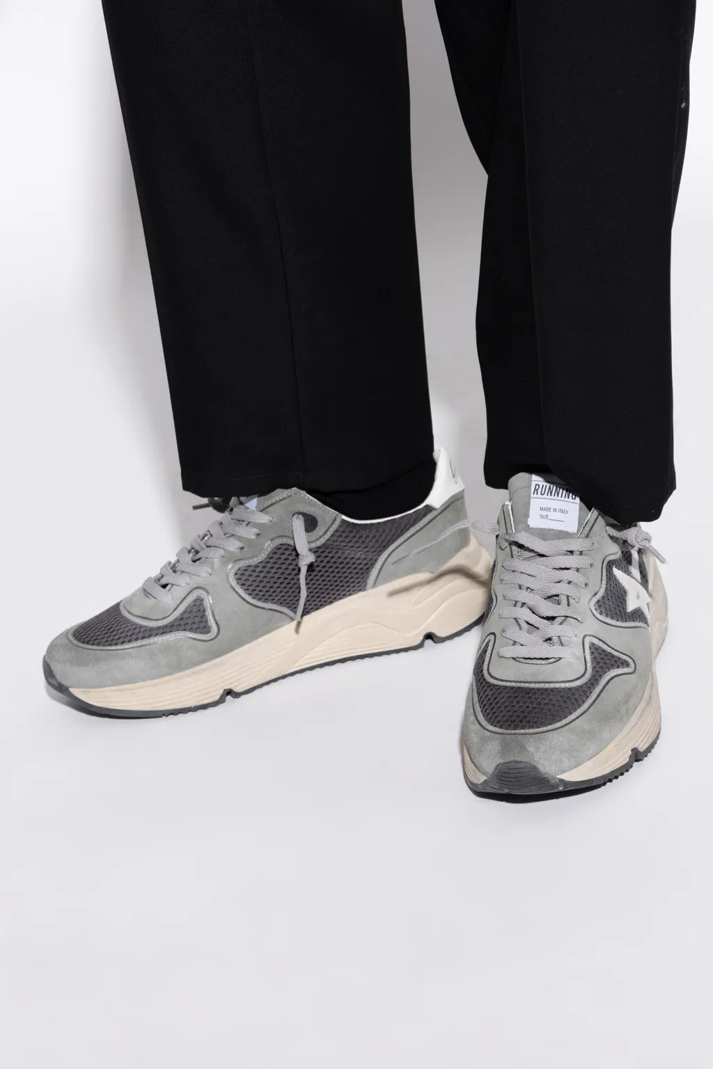 Running Lace-Up Sneakers