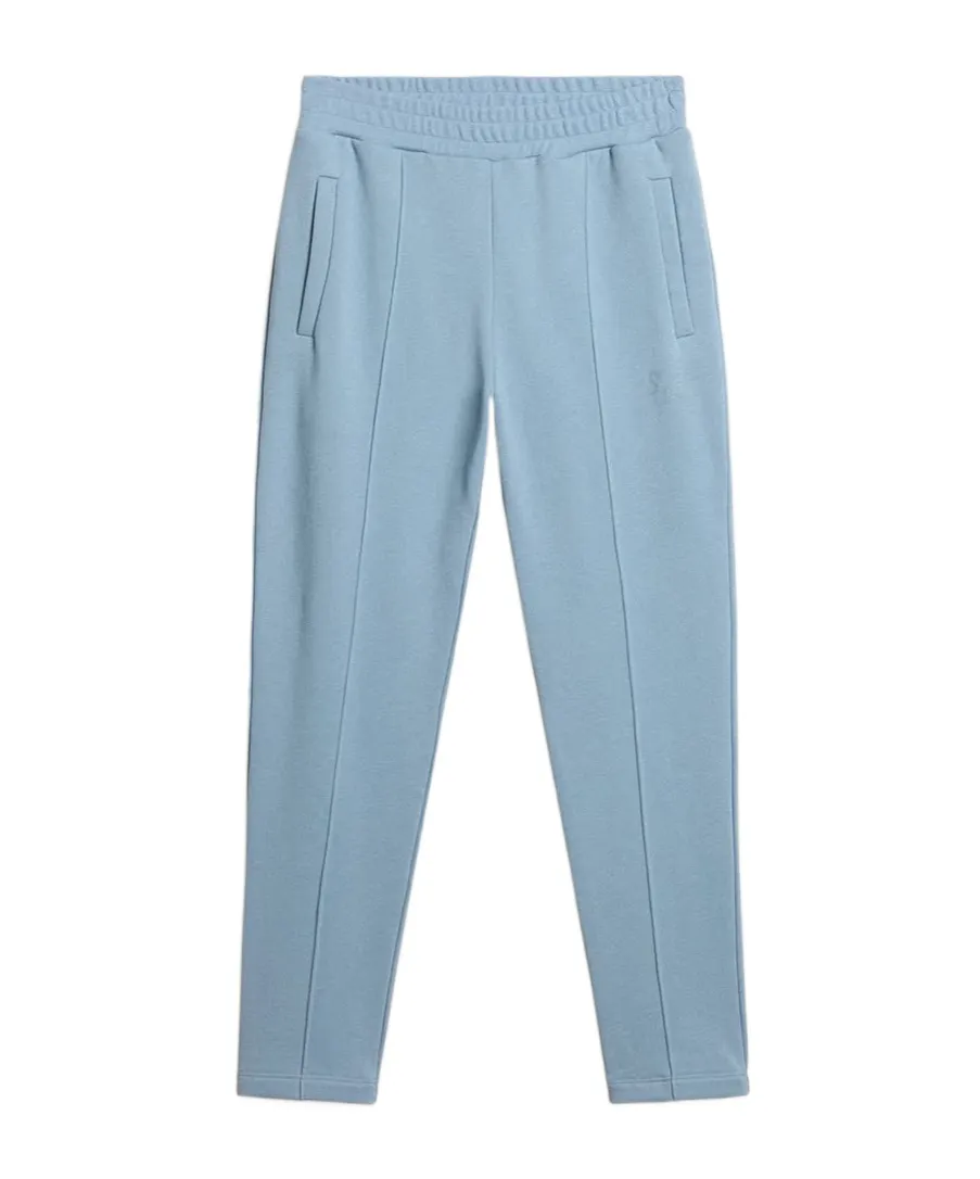 Elastic-Waistband Logo-Detail Trousers