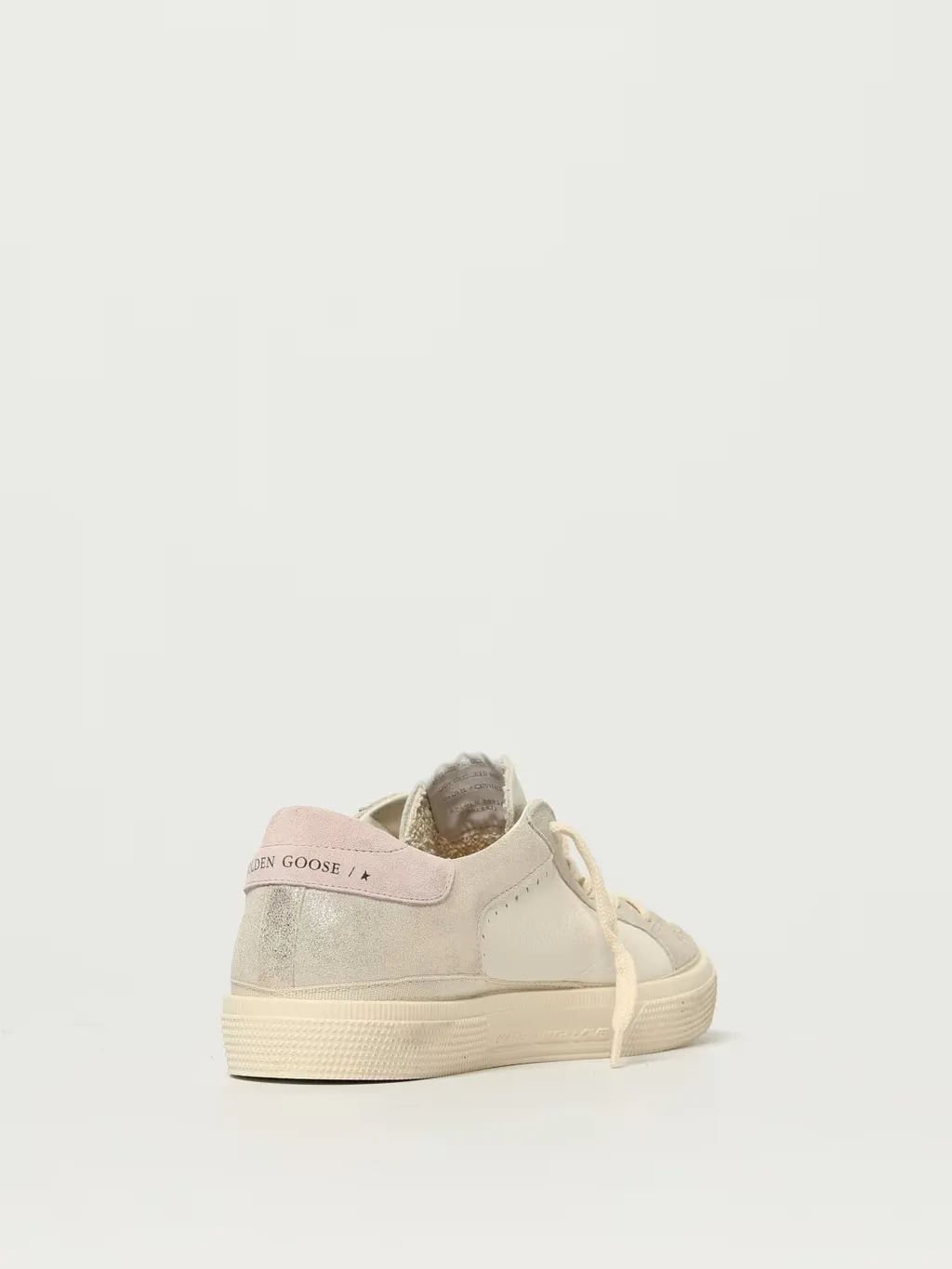Star Patch Lace-Up Sneakers