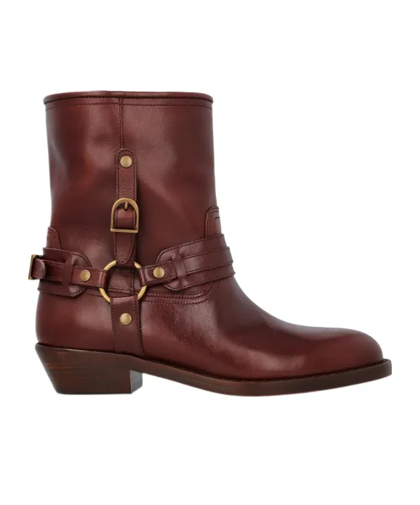 Round Toe Short Boots