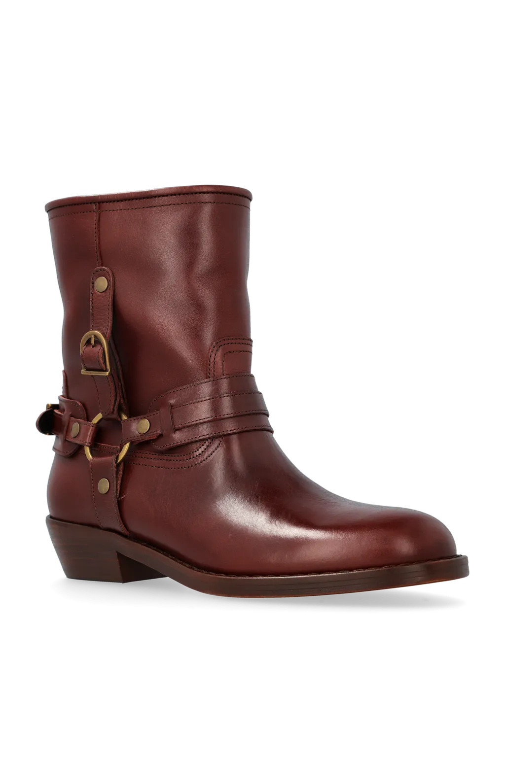 Round Toe Short Boots