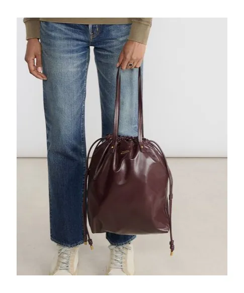Drawstring Shoulder Bag