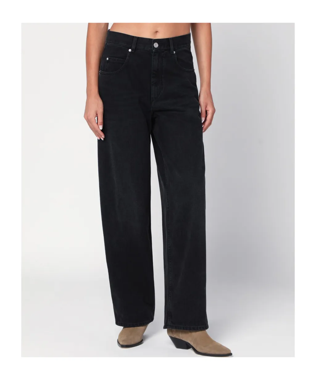 Faded-Effect Jeans