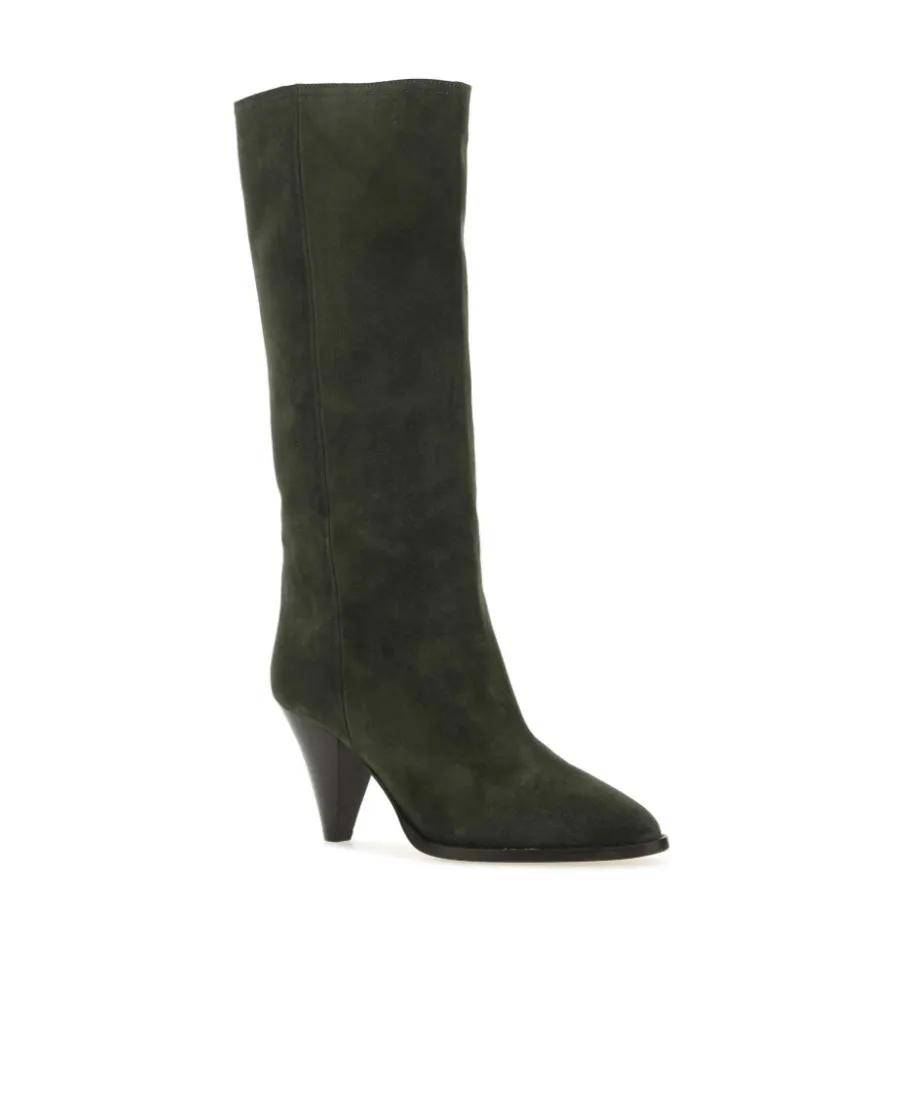 Rouxy Suede Knee-High Boots