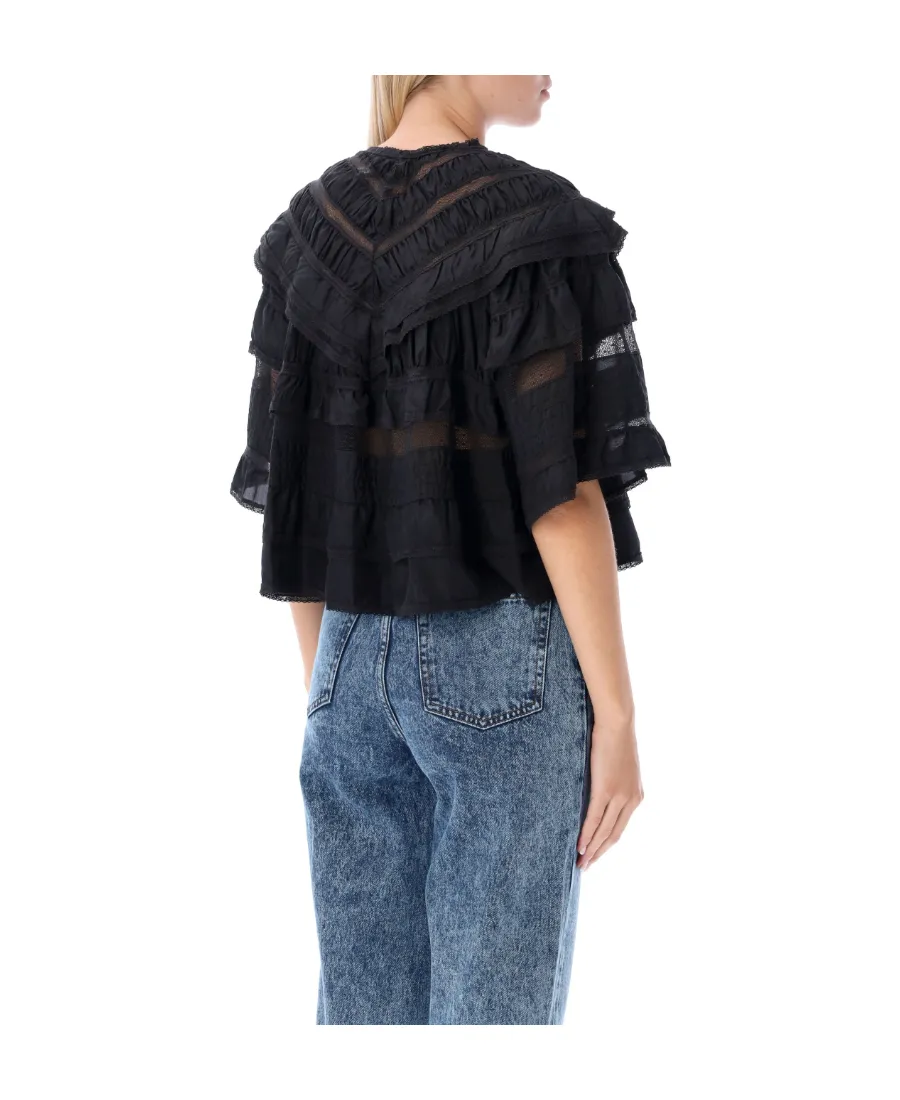 Cielo Tiered Cropped Top