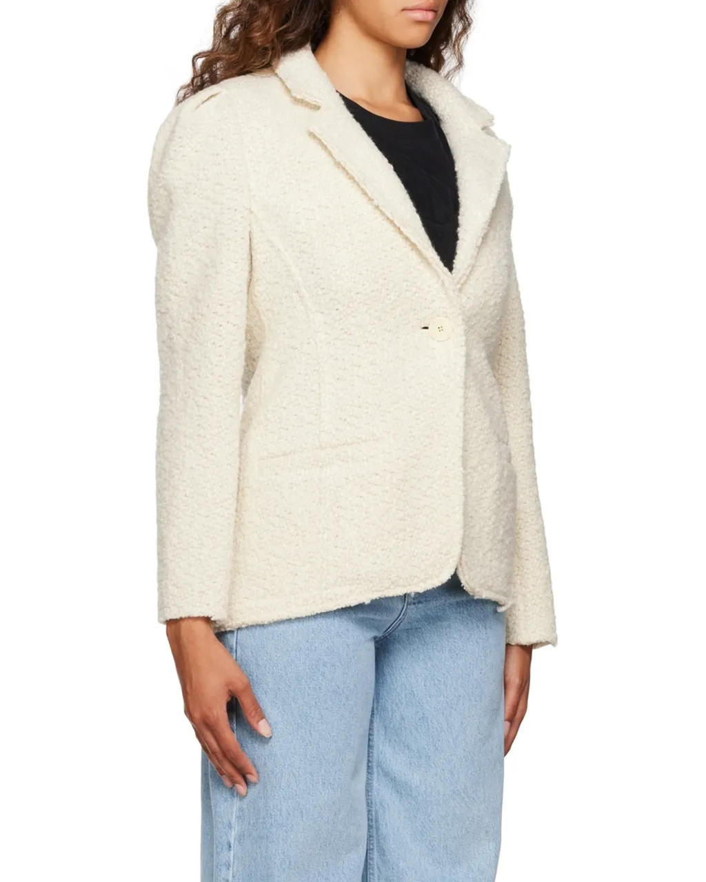 Single-Breasted Tailored Blazer