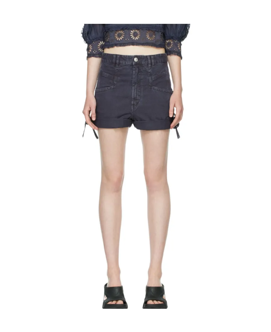 Turn-Up Hem Shorts