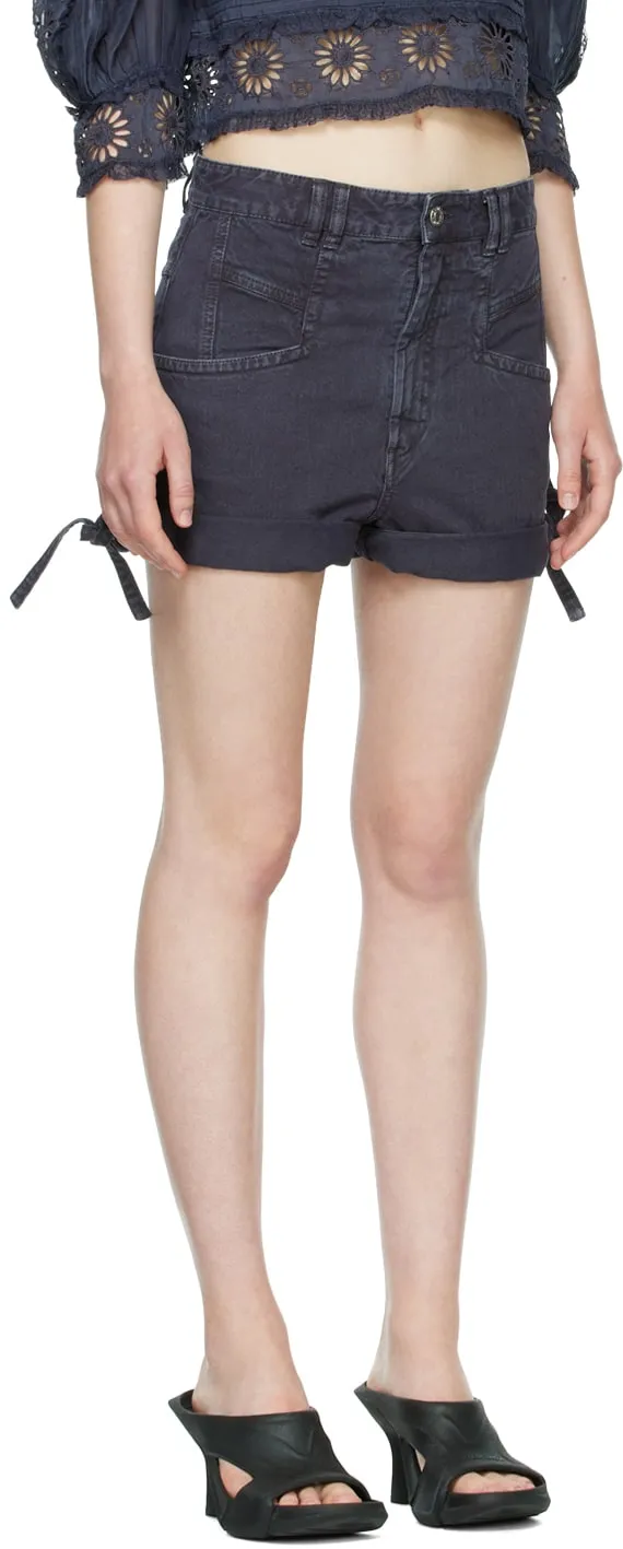 Turn-Up Hem Shorts
