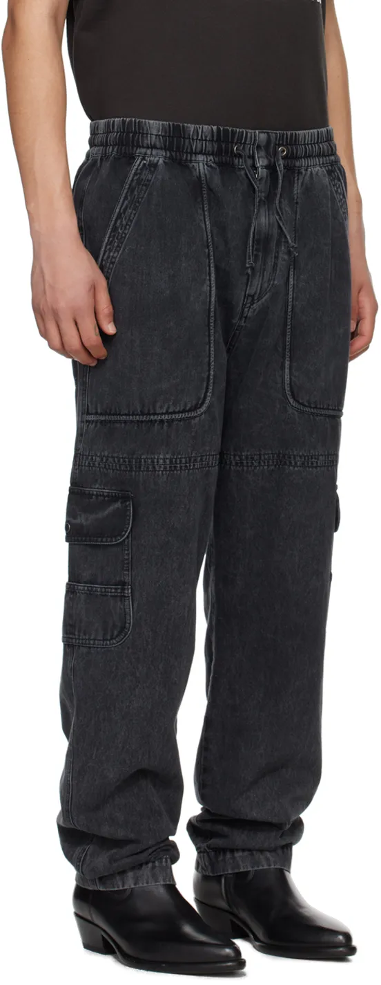 Drawstring Track Jeans