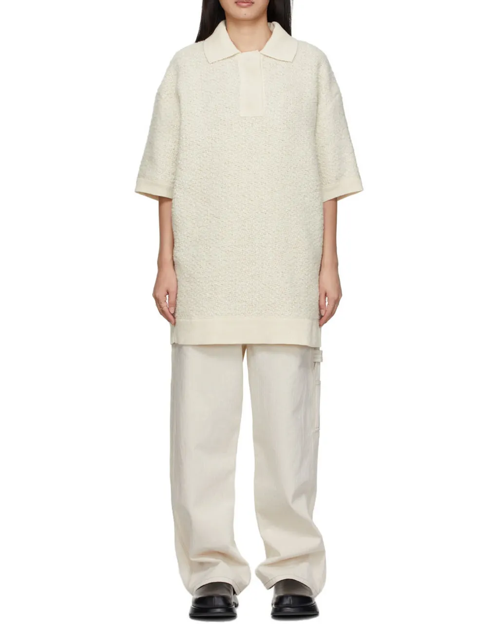 Imelda Short-Sleeved Knitted Top
