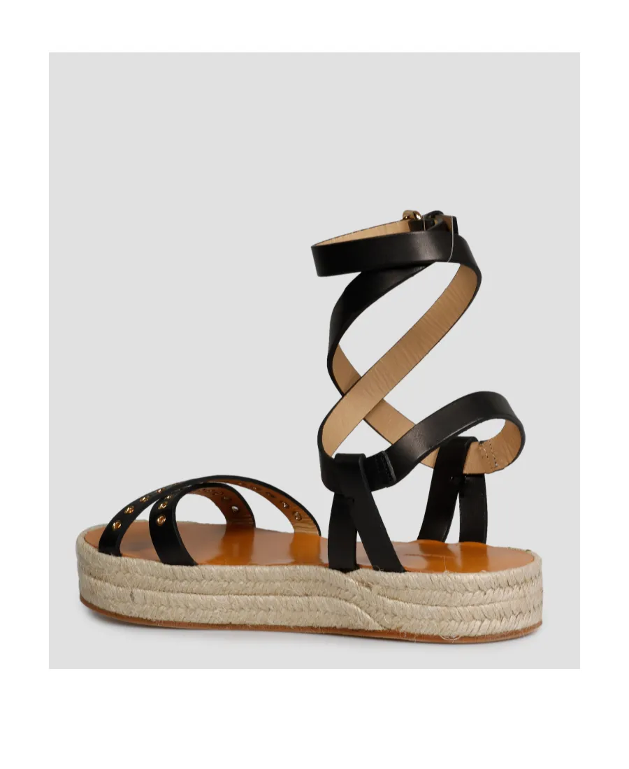 Logo Flat Sandals