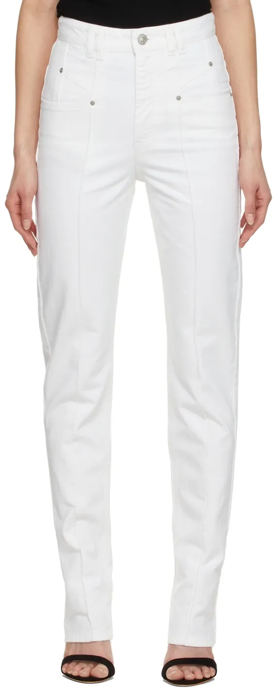 High-Waisted Jeans