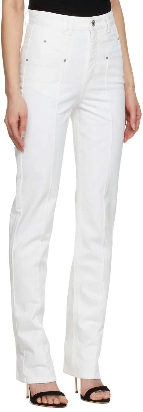 High-Waisted Jeans