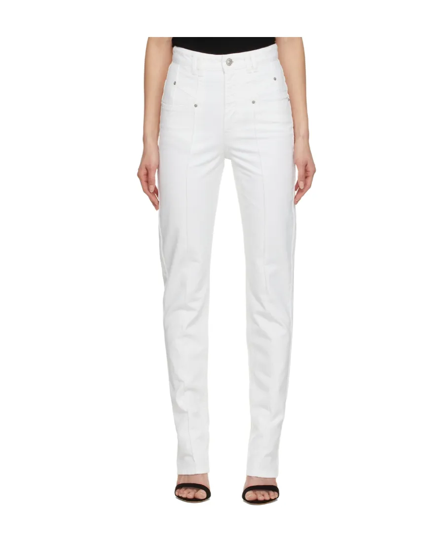 High-Waisted Jeans