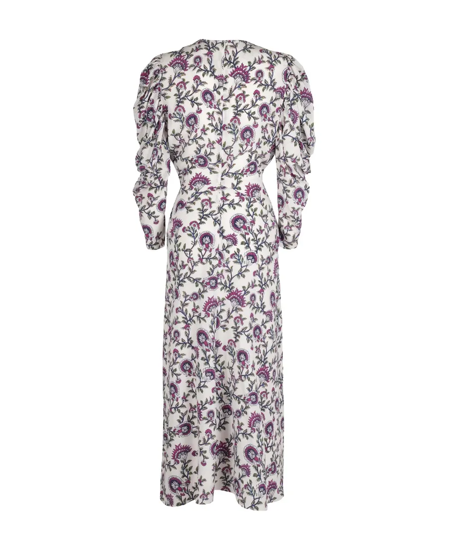 Floral Print Mid-Length Dress