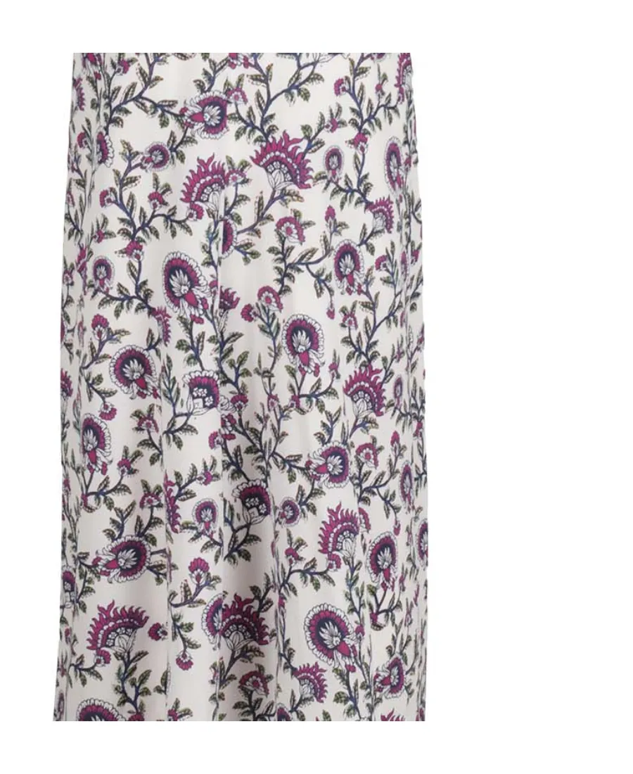 Floral Print Mid-Length Dress
