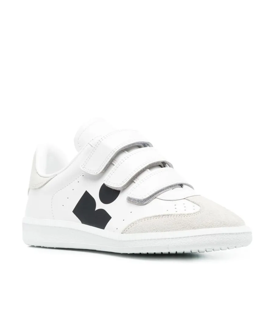 Beth Logo Printed Touch-Strap Sneakers