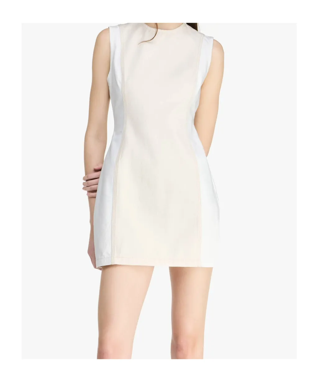 Denim Twill Mini Dress
