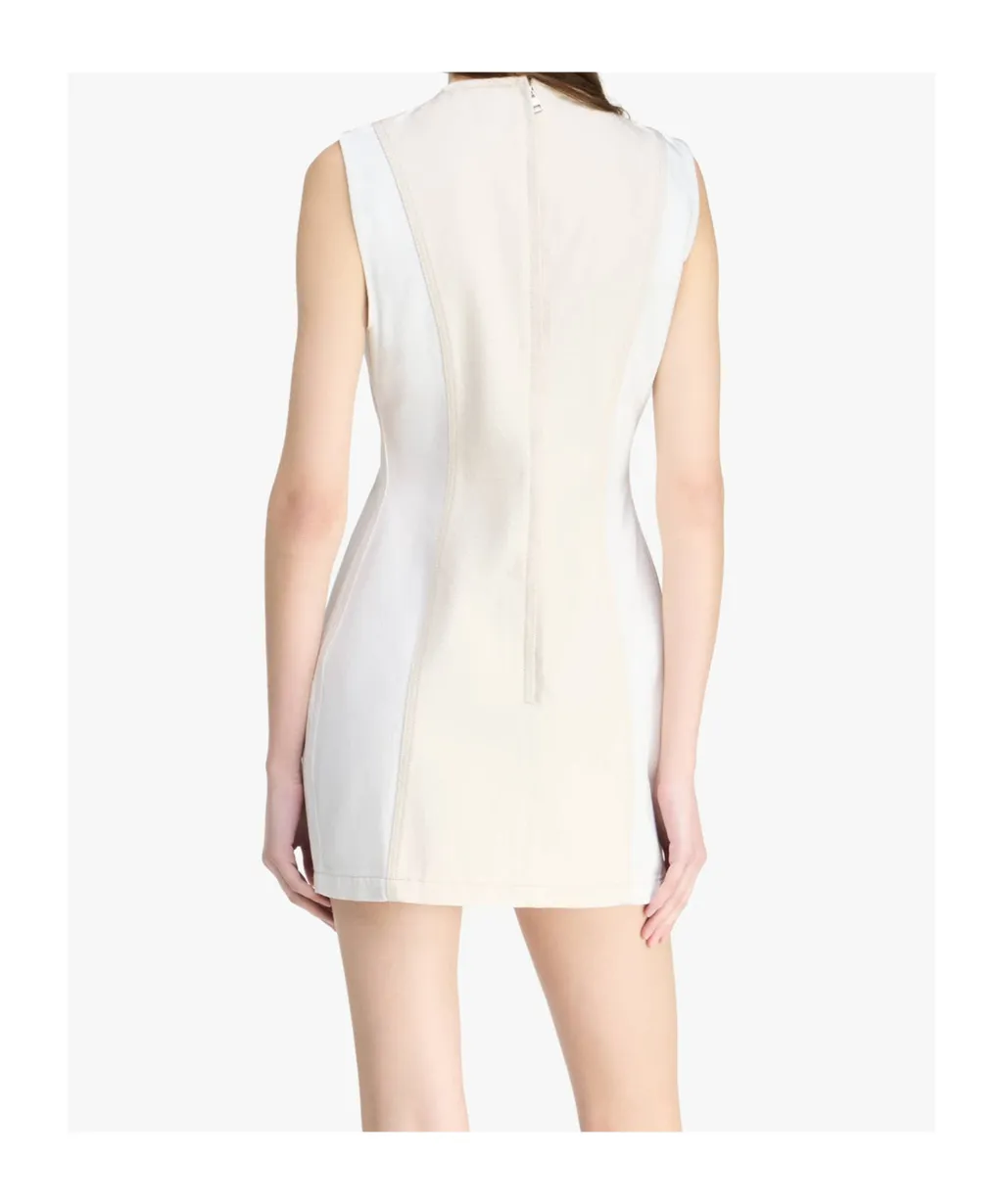 Denim Twill Mini Dress