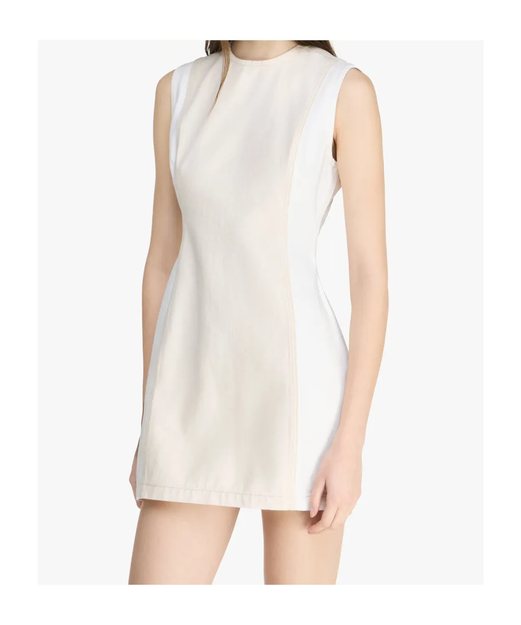 Denim Twill Mini Dress