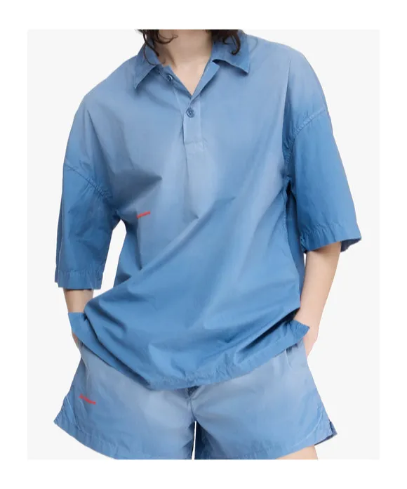 Oversized Logo Polo Shirt