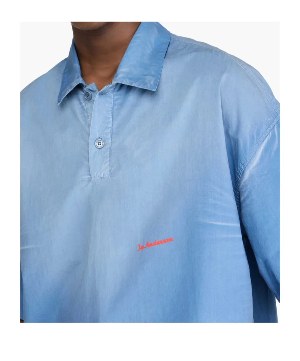 Oversized Logo Polo Shirt