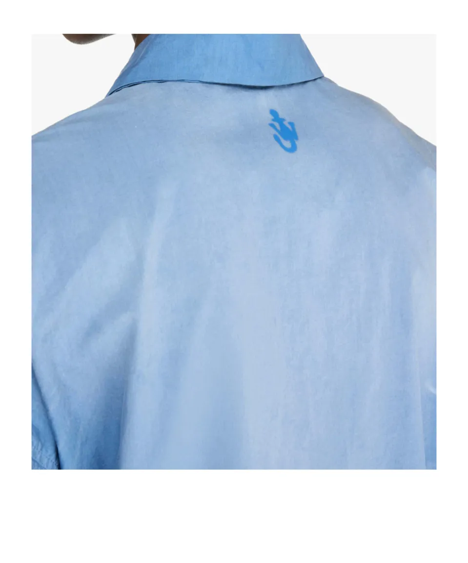 Oversized Logo Polo Shirt
