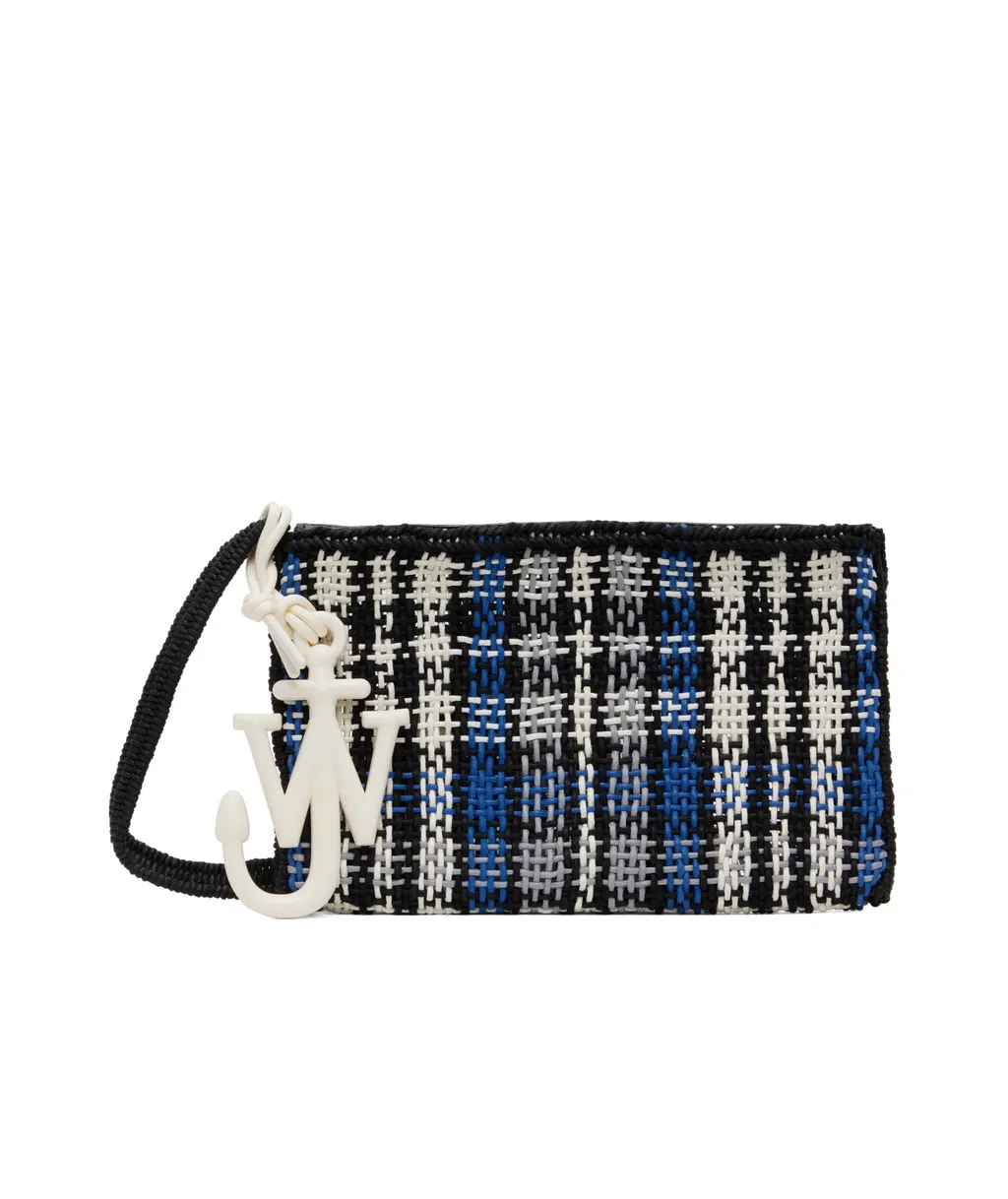 Checked Zipped Market Bag