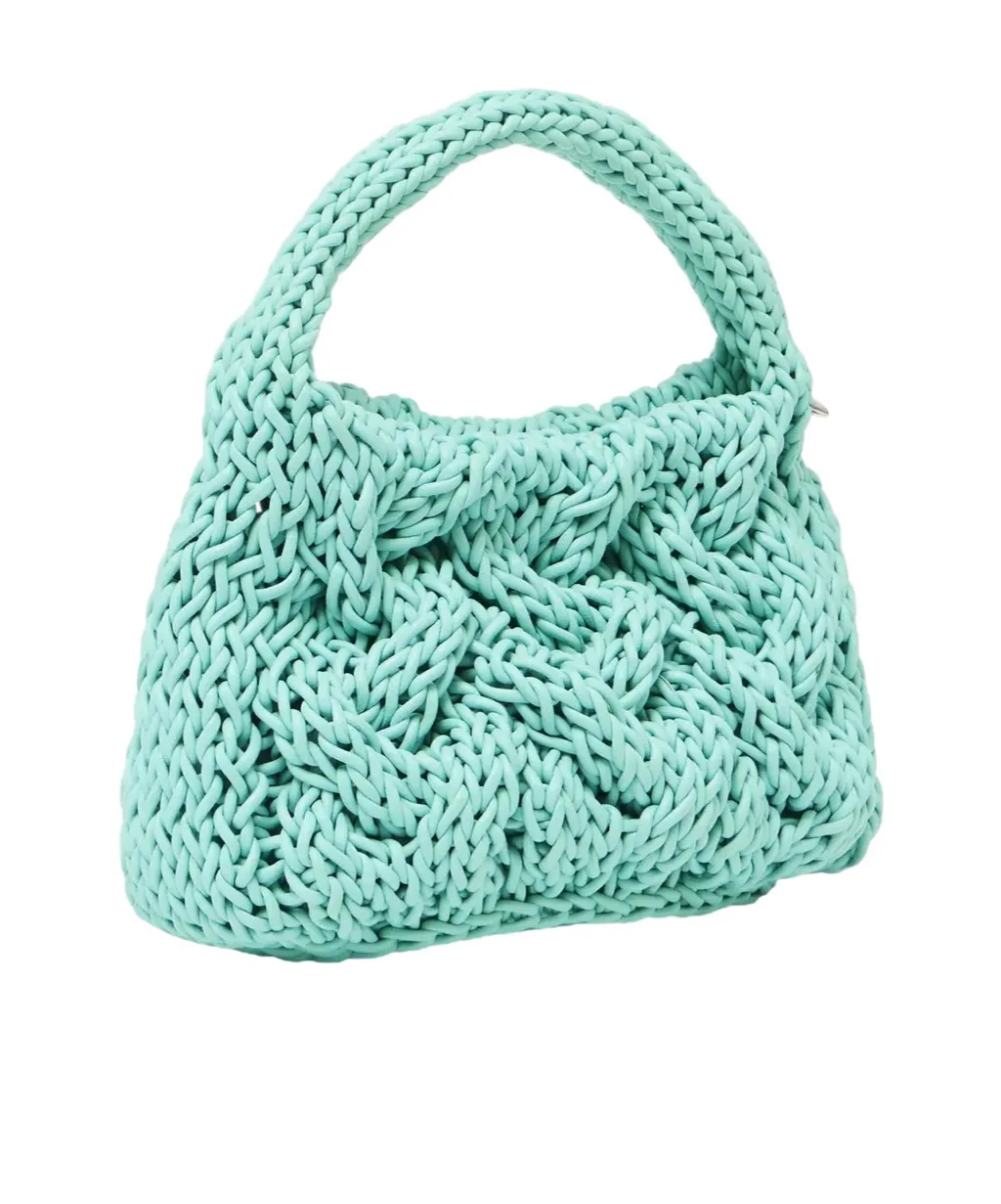 Small Cable Knit Bag
