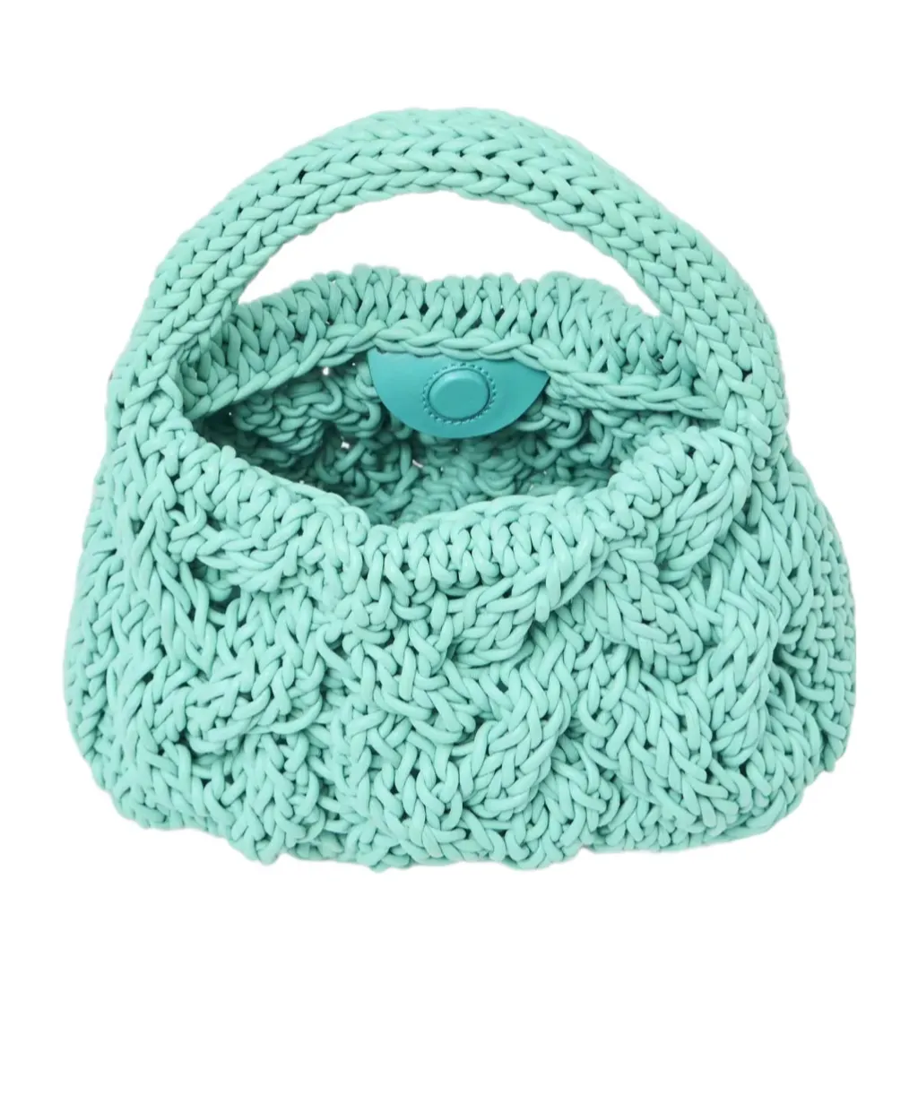 Small Cable Knit Bag