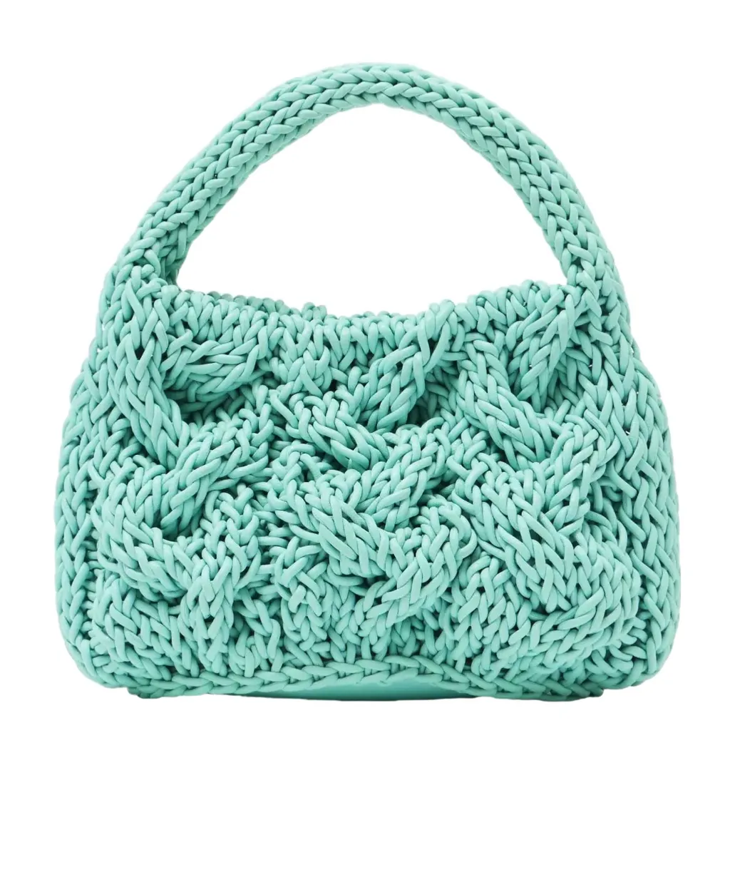 Small Cable Knit Bag