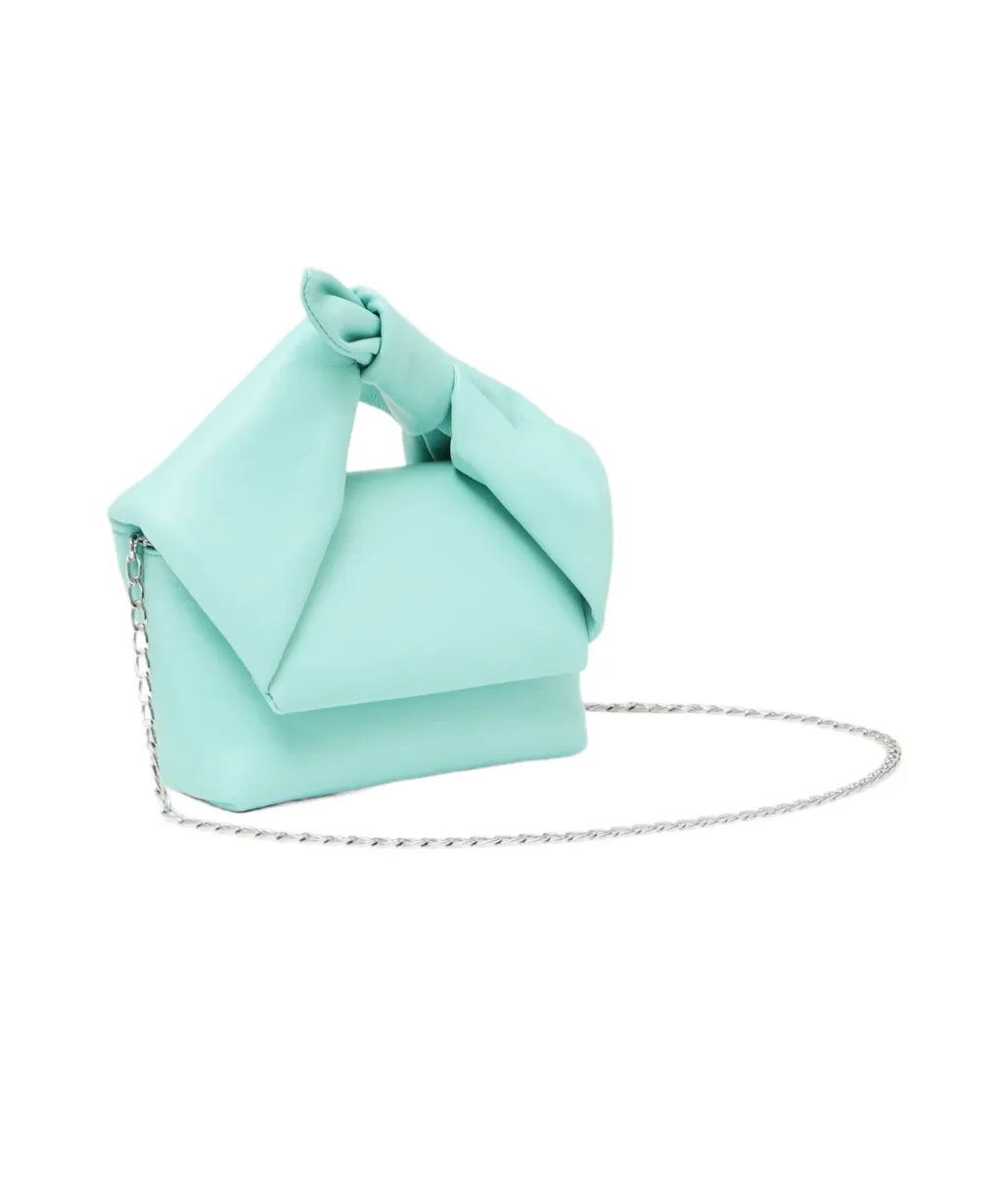 Small Bow Twister Top Handle Bag