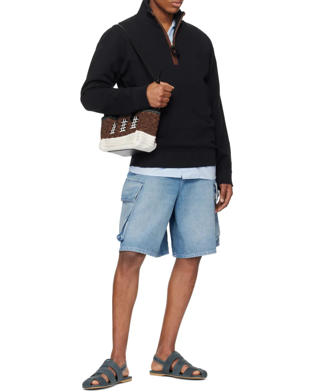 Half Zipped Sweatshirt