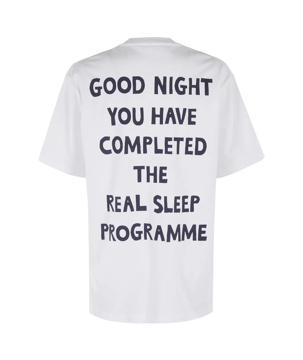 Jwa Back Printed Crewneck T-Shirt