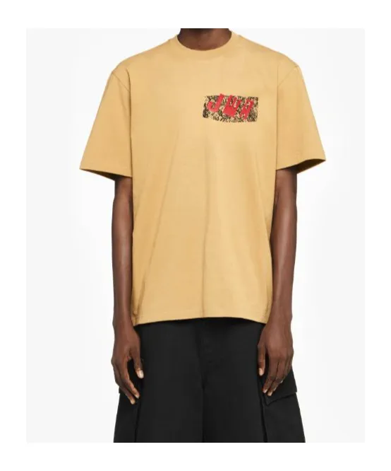 Jwa Lace Printed Crewneck T-Shirt